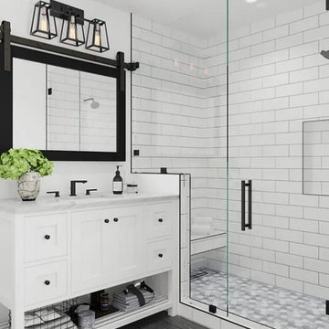 Woodland Hills Bathroom Remodel Rendering