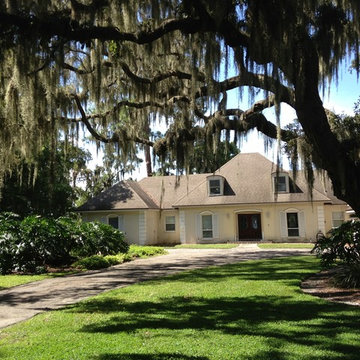 Before landscape renovation