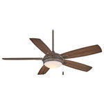 Minka Aire - Minka Aire F534L-ORB Lun-Aire, LED 54" Ceiling Fan, Oil Rubbed Bronze - Bulb Included: Yes