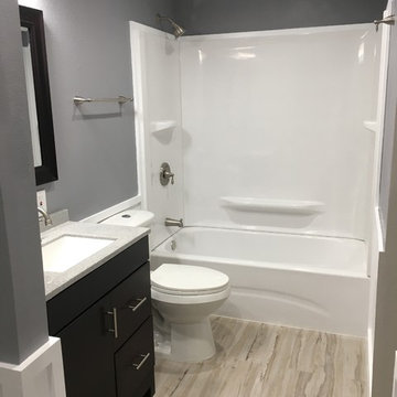 Before and After Bathroom Installation