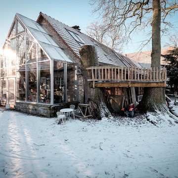 Der Wintergarten im Winter