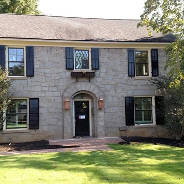 Exterior Louvered Shutter Install 8/31/2016