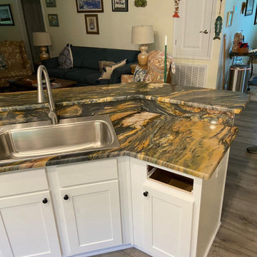 Blue Magma Granite Kitchen Countertops
