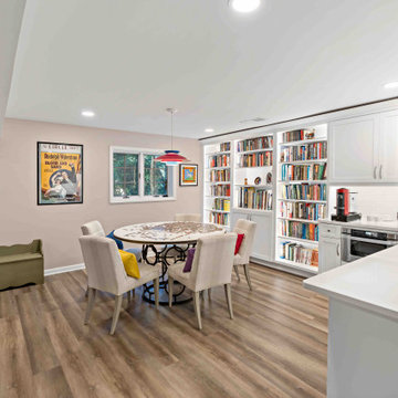 Incredibly Colorful Falls Church Home Remodel