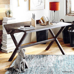 Roost Reference Desk  - SKU: F108 - Utility Shelves