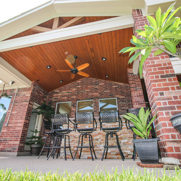 Covered Patio with Kitchen: Cypress, TX