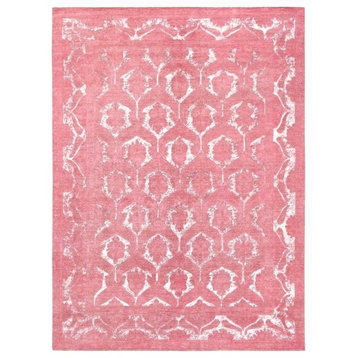 Pasargad Lahores Collection Hand-Knotted Lamb's Wool Area Rug, 8'8"x11'11"