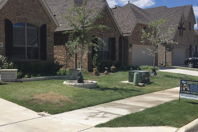 This is an example of a craftsman landscaping in Dallas.