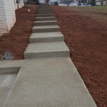 Sidewalk Leading to Backyard