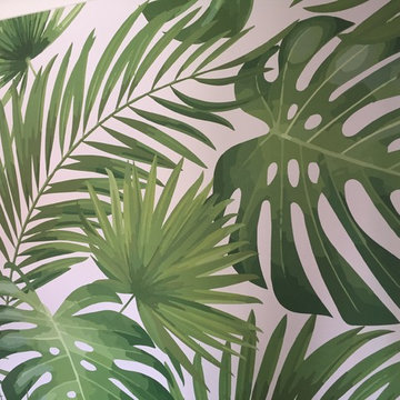 Tropical Wallpaper Installation Brisbane