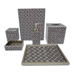 Waylande Gregory Grey Iron Gate Bathroom Set - Products