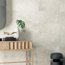 large dark black/marblish tile
