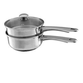 Cook N Home 2 Quarts Double Boiler, Stainless Steel Melting Pot for Butter  Cheese, Silver & Reviews
