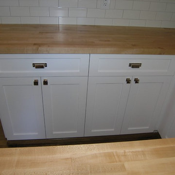 Tozier Kitchen with Butcher Block