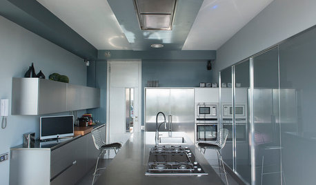 Encimeras de acero en la cocina: Tipos, acabados, ventajas…