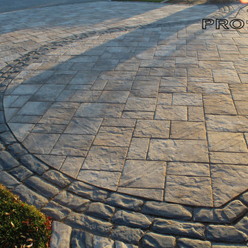 Landscape Driveway and Front Entry