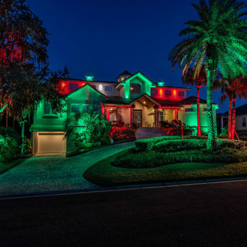Christmas Landscape Lighting System