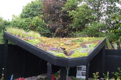 Green Roof for a Gardening Exhibition