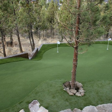 Golf and Putting Greens with Artificial Grass
