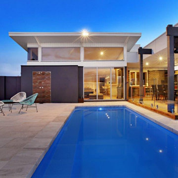 Small backyard swimming pool