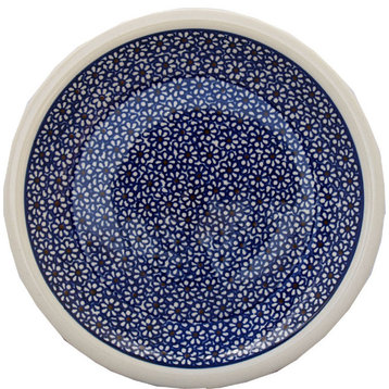 Polish Pottery Dinner Plate, Pattern Number: 120
