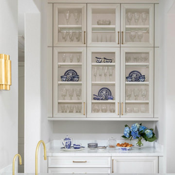 Seabrook Lakefront Traditional Wood-Mode Kitchen