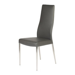 Althea Upholstered Dining Chair | Grey (Set of 2) - Dining Chairs