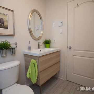 Cute powder room