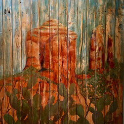 Cathedral Rock - Paintings