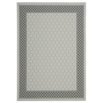 Safavieh Courtyard CY7933-78A18 8'x11' Light Gray/Anthracite Rug