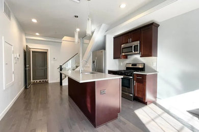 Minimalist kitchen photo in Philadelphia