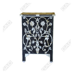 CLASSIC ART BEDSIDE TABLE - Furniture