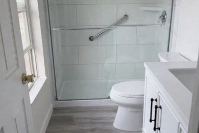 Bathroom - modern bathroom idea in Cincinnati