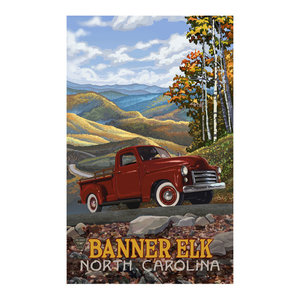 Paul A Lanquist Sugar Mountain North Carolina Art Print
