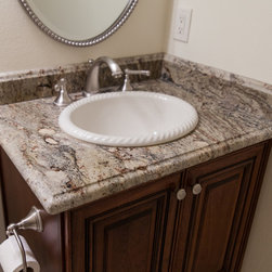 Dynasty, Artesia, Cherry, Nutmeg/Onyx - Bathroom Sinks