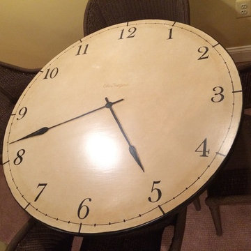 "Clocktail" Tables