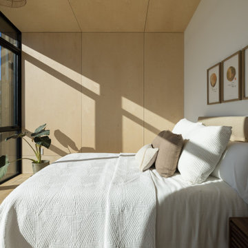 Bedroom - Glazing - Fold House Berkeley Hills new construction