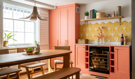 Joyful Color and Natural Textures Lift a Plain Townhouse