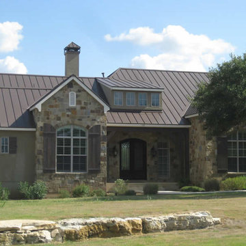 Aged Bronze Metal Roofs