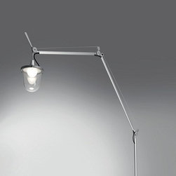 Tolomeo Mega Outdoor Lantern Floor Lamp by Artemide - Outdoor Floor Lamps