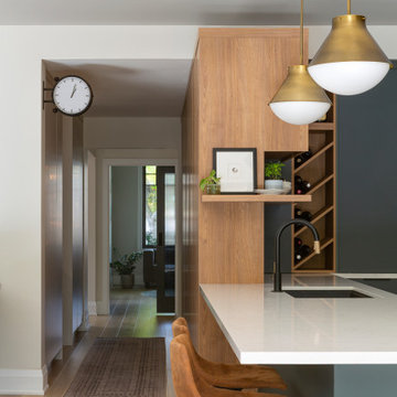 Kitchen Sightlines & Main Floor Flow | Hearth Residence | Whole Home Renovation