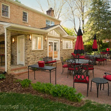 Brick and Stone Patio