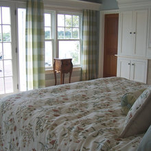 wood cornice curtains