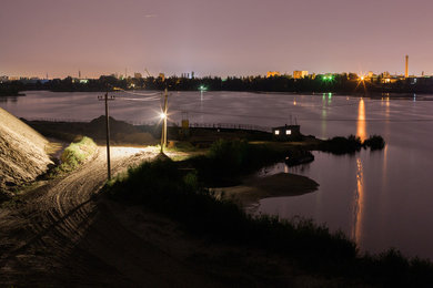 Night View Of The Lake 2