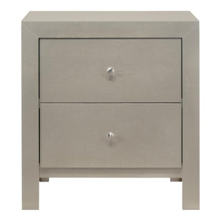 Passion Furniture Louis Philippe Cappuccino 3 Drawer Nightstand