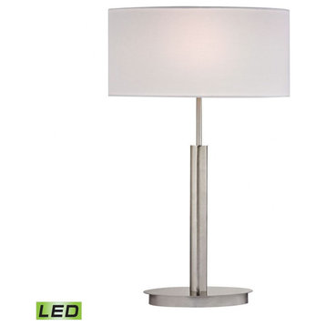 -Modern/Contemporary Style w/ Luxe/Glam inspirations-Metal 9.5W 1 LED Table