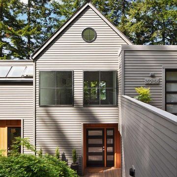 Council Crest Portland Remodel: Exterior