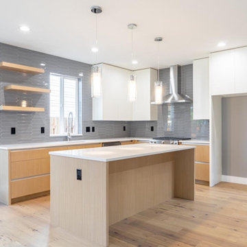 Modern Japandi-inspired kitchen remodel