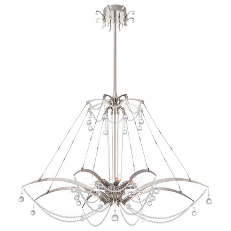 8-Light Luxe Chandelier by Eurofase