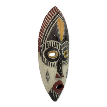 Kaduna Protector Nigerian Wood Mask